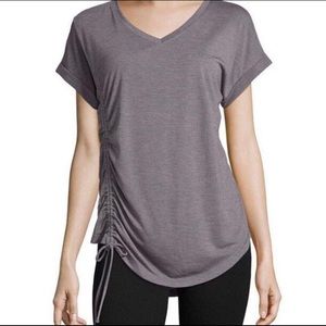 New Cute Side Ruched Top